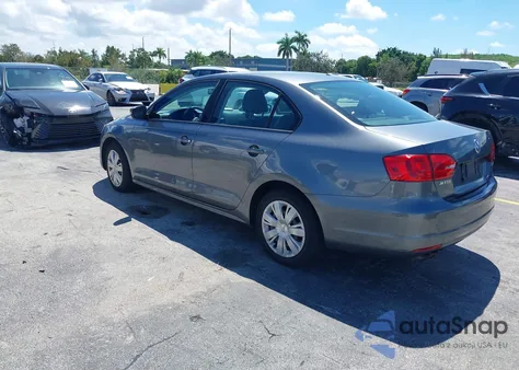 2012 Volkswagen Jetta 2.5L Se z USA, uszkodzony, nr VIN 3VWDX7AJ0CM301234